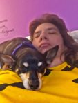 Deanna and Maxwell helping anxiety