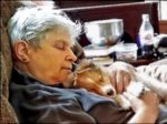 Elaine sleeps with Yvie on chest