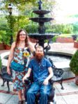 Veronica and Brad DC fountain